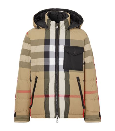 burberry puffer coat green|burberry reversible puffer.